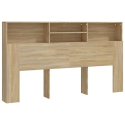 Armoire de tête de lit chêne sonoma 180x19x103,5 cm 616910616910