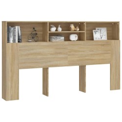 Armoire de tête de lit chêne sonoma 180x19x103,5 cm 616910616910