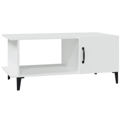 Table basse Blanc 90x50x40 cm Bois d'ingénierie 616912616912
