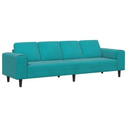 Canapé de salon Turquoise 250 x 188 x 76 cm 616913616913