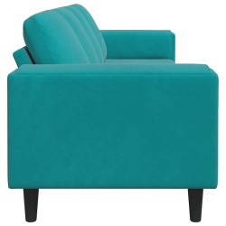 Canapé de salon Turquoise 250 x 188 x 76 cm 616913616913