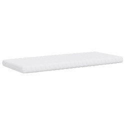 Matelas en mousse 2 pcs blanc 80x200 cm 7 zones dureté 20 ILD 616915616915