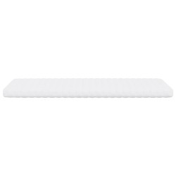 Matelas en mousse 2 pcs blanc 80x200 cm 7 zones dureté 20 ILD 616915616915