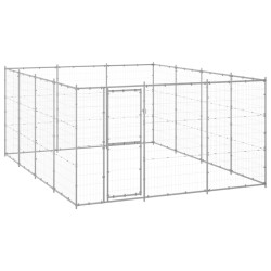 Chenil extérieur Acier galvanisé 14,52 m² 616917616917