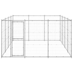 Chenil extérieur Acier galvanisé 14,52 m² 616917616917