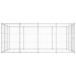 Chenil extérieur Acier galvanisé 14,52 m² 616917616917