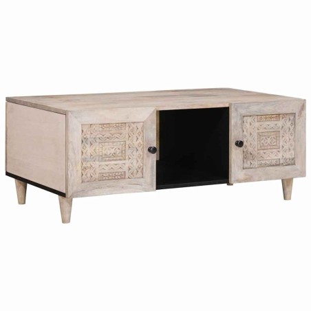 Table basse Blanc Blanchi 100 x 54 x 40 cm 616919616919