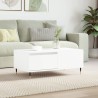 Table basse Blanc 90x50x36,5 cm Bois d'ingénierie 616921616921