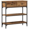 Table console Bois ancien 72,5 x 25 x 75 cm Bois d'ingénierie 616922616922
