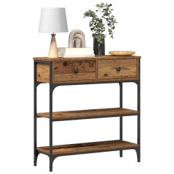Table console Bois ancien 72,5 x 25 x 75 cm Bois d'ingénierie 616922616922