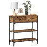 Table console Bois ancien 72,5 x 25 x 75 cm Bois d'ingénierie 616922616922