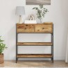 Table console Bois ancien 72,5 x 25 x 75 cm Bois d'ingénierie 616922616922