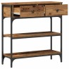 Table console Bois ancien 72,5 x 25 x 75 cm Bois d'ingénierie 616922616922