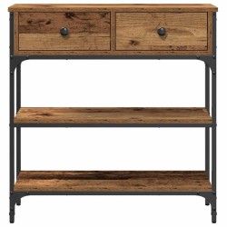 Table console Bois ancien 72,5 x 25 x 75 cm Bois d'ingénierie 616922616922