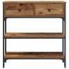 Table console Bois ancien 72,5 x 25 x 75 cm Bois d'ingénierie 616922616922