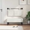 Tête de lit suspendue Avec lumière LED Blanc Simili cuir 616925616925