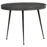 Table basse 3 pcs en bois d'ingénierie noir 616942616942