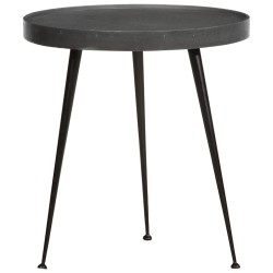 Table basse 3 pcs en bois d'ingénierie noir 616942616942