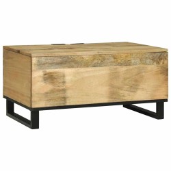 Table basse Naturel 80 x 50 x 40 cm Bois d'ingénierie 616945616945