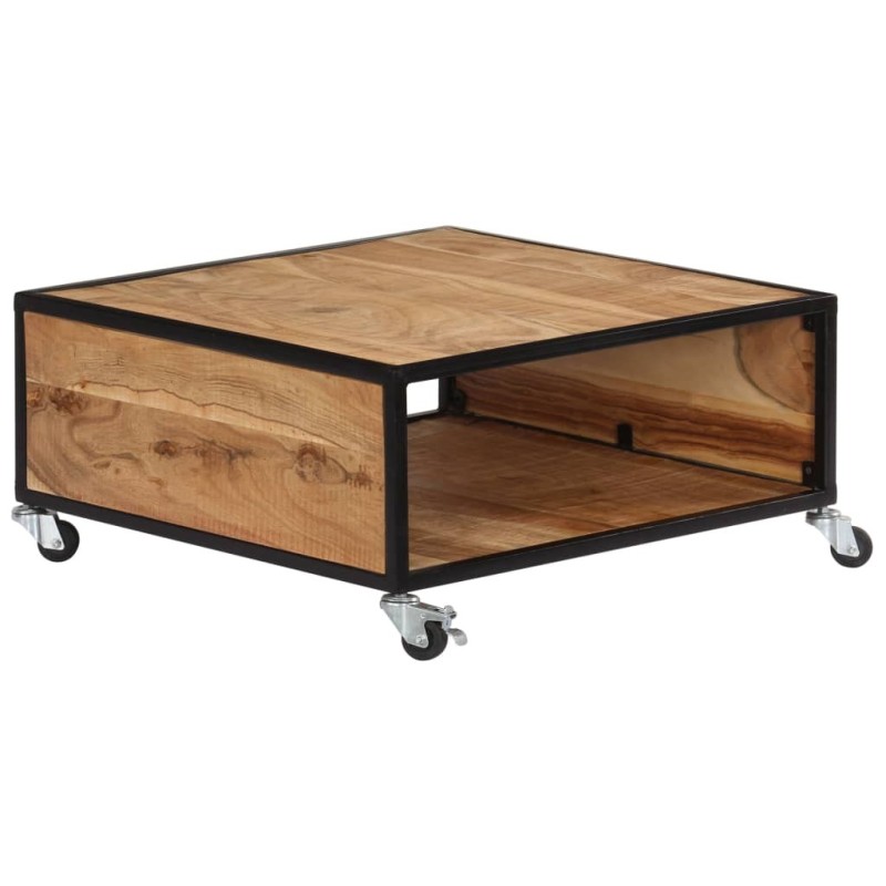 Table basse 70x70x32 cm Bois solide d'acacia 616948616948