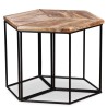 Table basse Bois de manguier massif 56x48x40 cm 616954616954