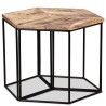 Table basse Bois de manguier massif 56x48x40 cm 616954616954