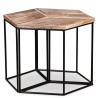 Table basse Bois de manguier massif 56x48x40 cm 616954616954