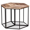 Table basse Bois de manguier massif 56x48x40 cm 616954616954