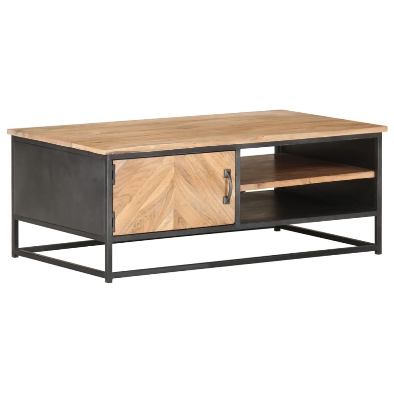 Table basse 90x50x35 cm Bois d'acacia massif 616957616957
