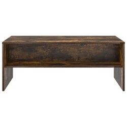 Table basse Chêne fumé 100 x 50 x 40 cm Bois d'ingénierie 616961616961