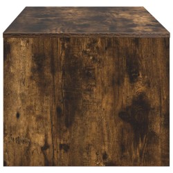Table basse Chêne fumé 100 x 50 x 40 cm Bois d'ingénierie 616961616961