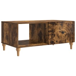 Table basse Chêne fumé 90 x 50 x 40 cm Bois d'ingénierie 616964616964