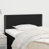 Tête de lit Noir 80x5x78/88 cm Tissu 616965616965