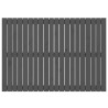 Tête de lit murale Gris 127,5x3x90 cm Bois massif de pin 616966616966