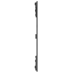 Tête de lit murale Gris 127,5x3x90 cm Bois massif de pin 616966616966