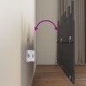 Tête de lit murale Gris 204x3x80 cm Bois massif de pin 616967616967