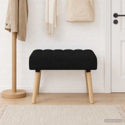 Banc capitonné canal Noir 60 x 40 x 45 cm Tissu 616974616974