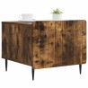Table basse Chêne fumé 49 x 50 x 42 cm Bois d'ingénierie 616976616976