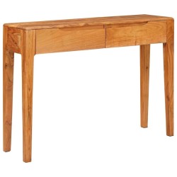 Table console Marron 110 x 30 x 80 cm Bois d'Acacia Massif 616987616987