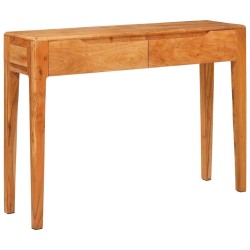 Table console Marron 110 x 30 x 80 cm Bois d'Acacia Massif 616987616987