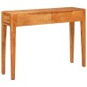 Table console Marron 110 x 30 x 80 cm Bois d'Acacia Massif 616987616987
