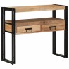 Table console Marron 90 x 33 x 75 cm Bois d'Acacia Massif 616989616989