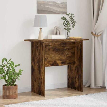 Table console Chêne fumé 93 x 40 x 75 cm Bois d'ingénierie 616994616994