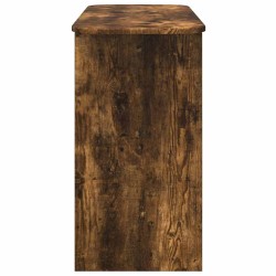 Table console Chêne fumé 93 x 40 x 75 cm Bois d'ingénierie 616994616994
