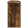Table console Chêne fumé 93 x 40 x 75 cm Bois d'ingénierie 616994616994