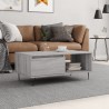 Table basse Sonoma gris 90x50x36,5 cm Bois d'ingénierie 616995616995