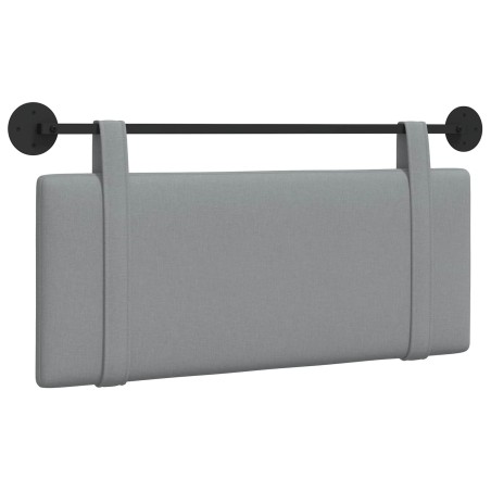 Tête de lit suspendue Gris clair Tissu 616996616996