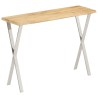 Table console à live edge 105x33x76 cm bois de manguier massif 616997616997
