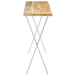 Table console à live edge 105x33x76 cm bois de manguier massif 616997616997