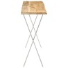 Table console à live edge 105x33x76 cm bois de manguier massif 616997616997